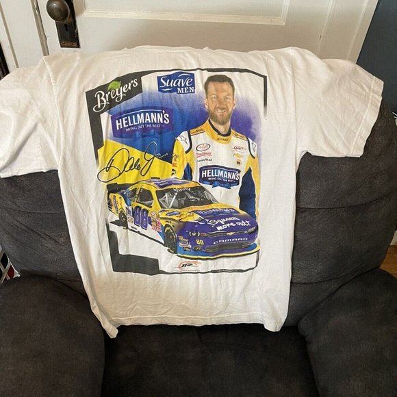 VINTAGE Dale Jr Hellmann’s JR Motorsport T-Shirt Large 2015 - Picture 1 of 1